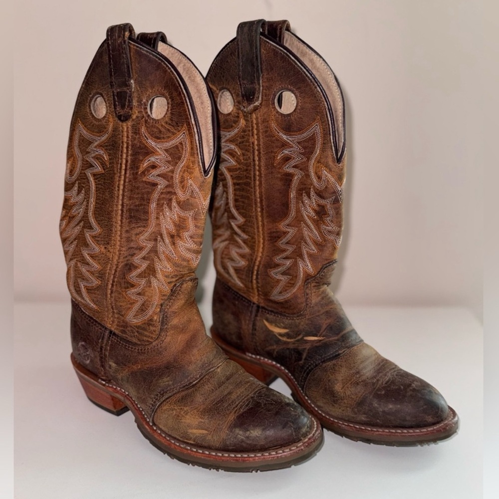 Women’s Cowboy Boots Size 7 Double H UltraGel ICE Buckaroo DH5159 Work Boots